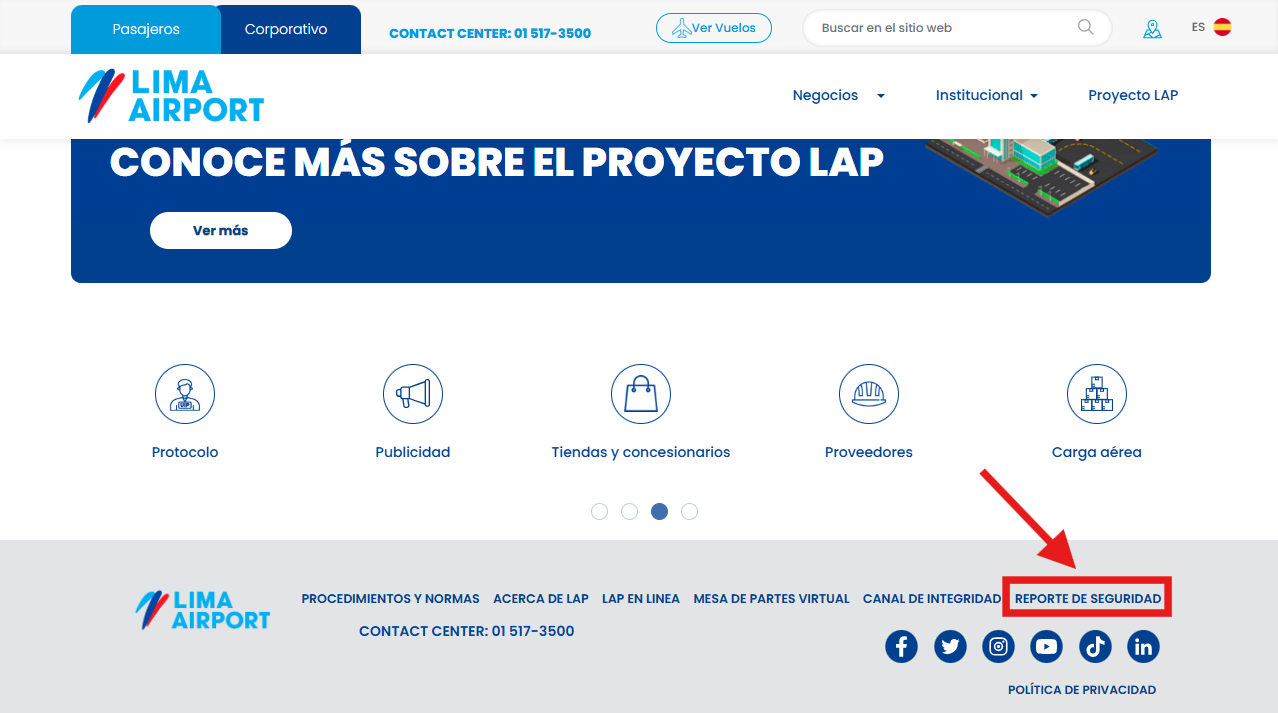 Reporte de Seguridad
